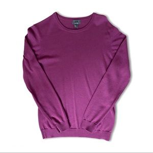 H&M Magenta Merino Wool Sweater